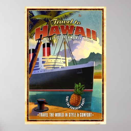 Viaje a Hawaii Posters