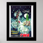 Viaje al poster del vintage de España