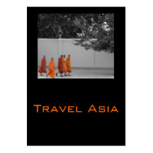 Viaje Asia de la tarjeta de visita