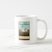 Viaje Dakota del Norte Taza De Café