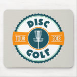 Viaje de golf del disco 2013 tapete de ratones