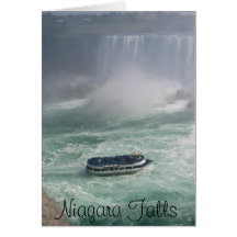 Viaje de Niagara Falls Tarjetón