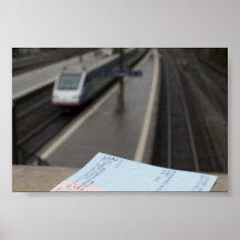 Viaje de tren poster