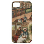 Viaje del ferrocarril iPhone 5 protectores