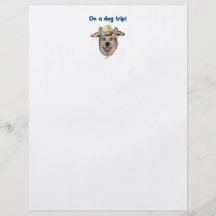 Viaje del perro de las vacaciones tarjetas informativas