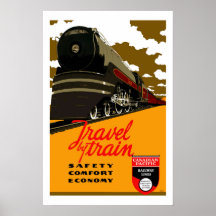 Viaje del vintage de Canadá Posters