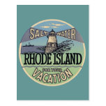 Viaje del vintage de Rhode Island Tarjetas Postales