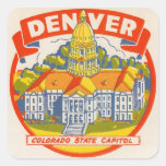 VIAJE DEL VINTAGE - DENVER pegatinas