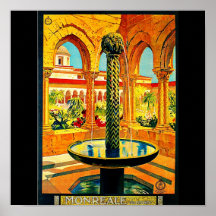 Viaje-Monreale del Poster-Vintage