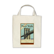 Viaje Nueva York Bolsa Lienzo