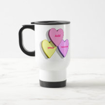 Viaje personalizado MugTemplate del caramelo del c Taza