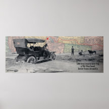 Viaje por carretera 1908 de Utah Posters