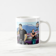 Viaje por carretera de Joe Phillips Taza De Café