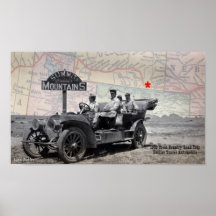 Viaje por carretera rocoso 1908 de Moutains de la  Impresiones