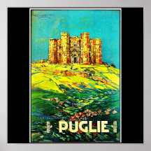Viaje-Puglie del Poster-Vintage