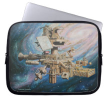 Viajeros celestiales funda portátil