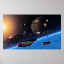 Viajeros del espacio impresiones