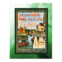 Viajes del descuento a Bretaña y a Normandía Postal