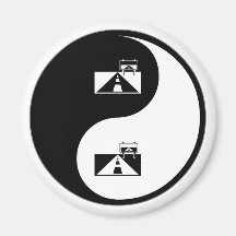 Viajes por carretera de Yin Yang Imán