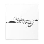 Viajes y viajes bloques de notas