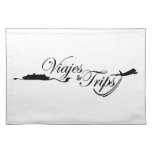Viajes y viajes manteles individuales