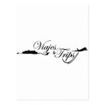 Viajes y viajes tarjetas postales