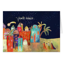 Vianoce de Veselé, Felices Navidad en eslovaco Tarjetas