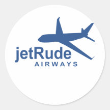Vías aéreas de JetRude Etiqueta