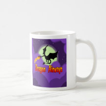 Vías aéreas del dragón de la mosca taza de café