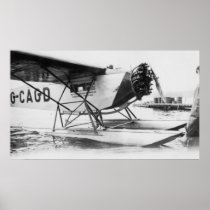 Vías aéreas occidentales de Canadá - universal de  posters
