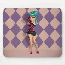 Vicky Licious - modelo modelo voluptuoso Alfombrillas De Ratones