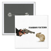 Víctimas de la moda pins