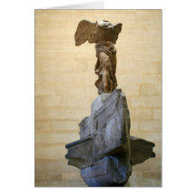 Victoria de Samothrace Tarjeta