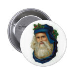 Victorian azul Santa Pins