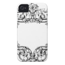 victorian border.jpg Case-Mate iPhone 4 coberturas