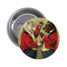 Victorian feliz, osos gay, de bailes del vintage pin