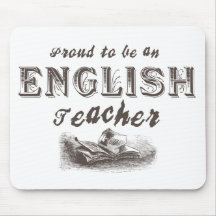 Victorian orgulloso del profesor de inglés tapetes de raton