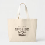 Victorian orgulloso del profesor de inglés bolsa