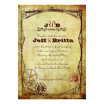 Victorian Steampunk que casa v.2 Comunicado Personalizado