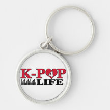 VIDA DE K-POP 4 LLAVEROS PERSONALIZADOS