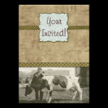 Vida de la granja invitaciones