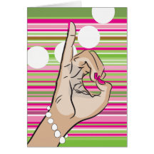 Vida de la hermandad de mujeres tarjetas
