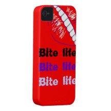 Vida de la mordedura iPhone 4 Case-Mate fundas