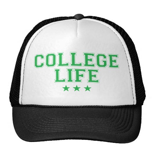 Vida de la universidad - verde gorro de camionero