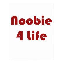 ¡Vida de Noobie 4! Postal