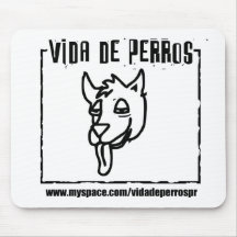 VIDA DE PERROS Mousepad Alfombrillas De Ratón