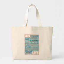 "Vida del amor" que inspira y productos de la moti Bolsa De Mano