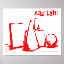 Vida del arte poster