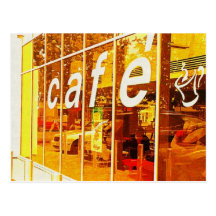 Vida del café tarjetas postales