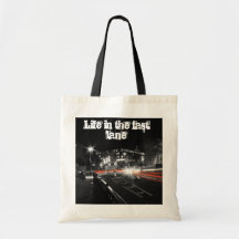 Vida en el bolso del carril rápido bolsa de mano